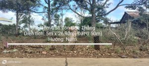 Đất hẻm 258 Tôn Đức Thắng - Biển Hồ